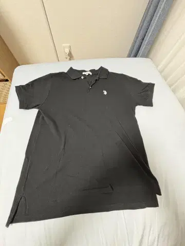 블랙 피케 셔츠