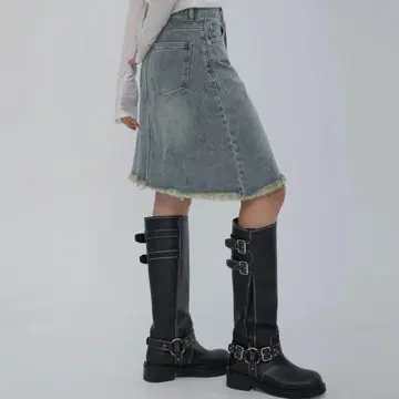 MUSINSA 구매 CHICKS 무릎 기장 스커트