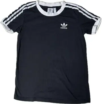 adidas 스트라이프 반팔 티셔츠 트레포일 로고