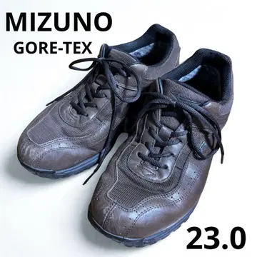 MIZUNO 미즈노 고어텍스 신발 브라운 23.0 스니커즈
