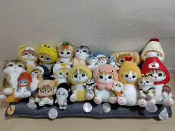 mofusand 봉제 인형 세트 22점