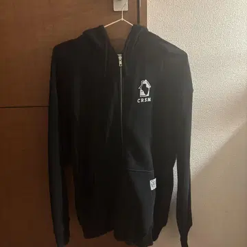 카리스마 WEGO 콜라보 ZIP 후드티 블랙