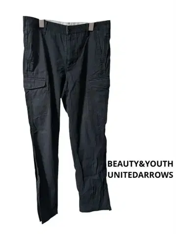 뷰티 앤 유스 유나이티드 애로우즈 카고 팬츠 B&Y XL 블랙