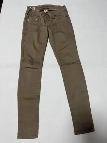 TRUE RELIGION 스키니 팬츠 USA제 Casey 카키 23