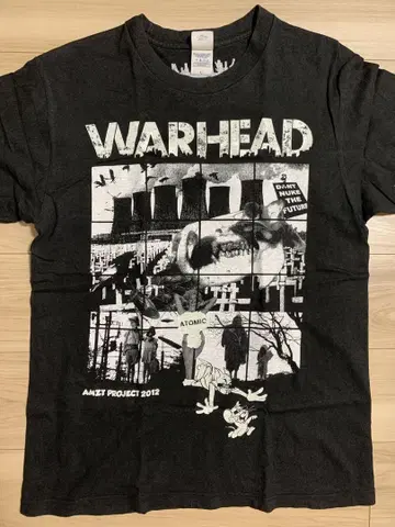 WARHEAD 티셔츠 L 사이즈 2012년