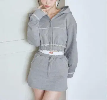 Darich DD 지퍼 후드 맨투맨