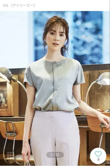 iCB 반팔 블라우스