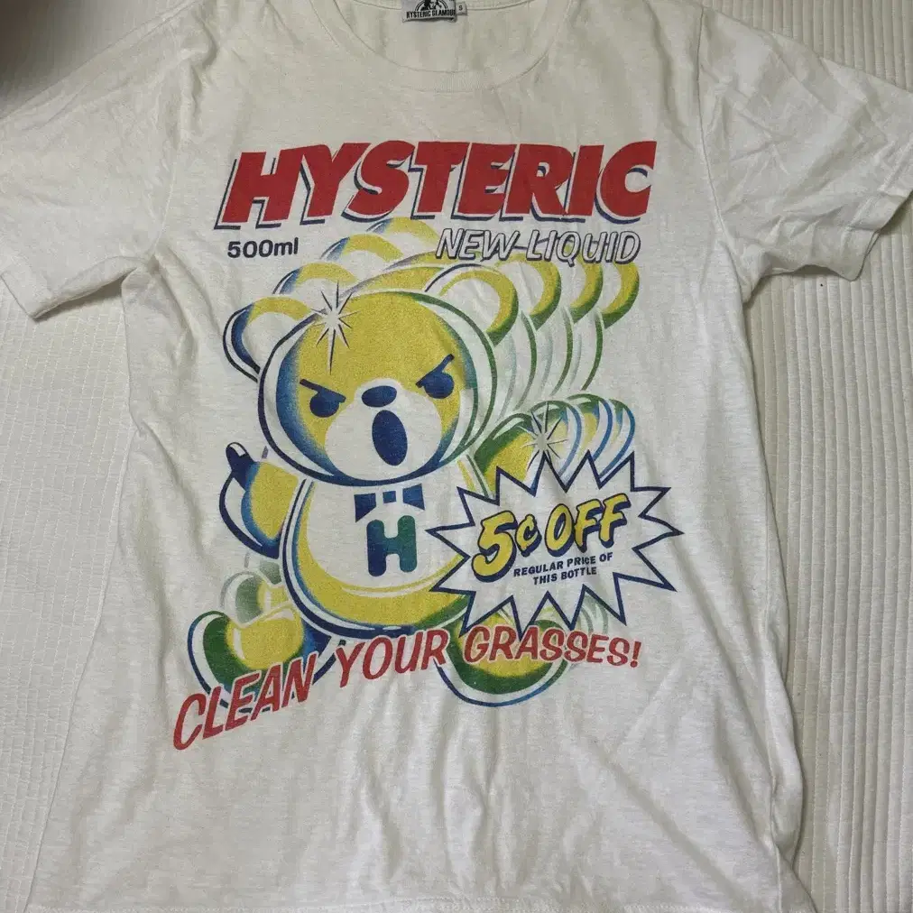 Hysteric Glamour Hithmini Crop Tee vahn Sleeve Vintage Bape