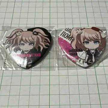 단간론파 에노시마 방패 무쿠로 하트 캔뱃지