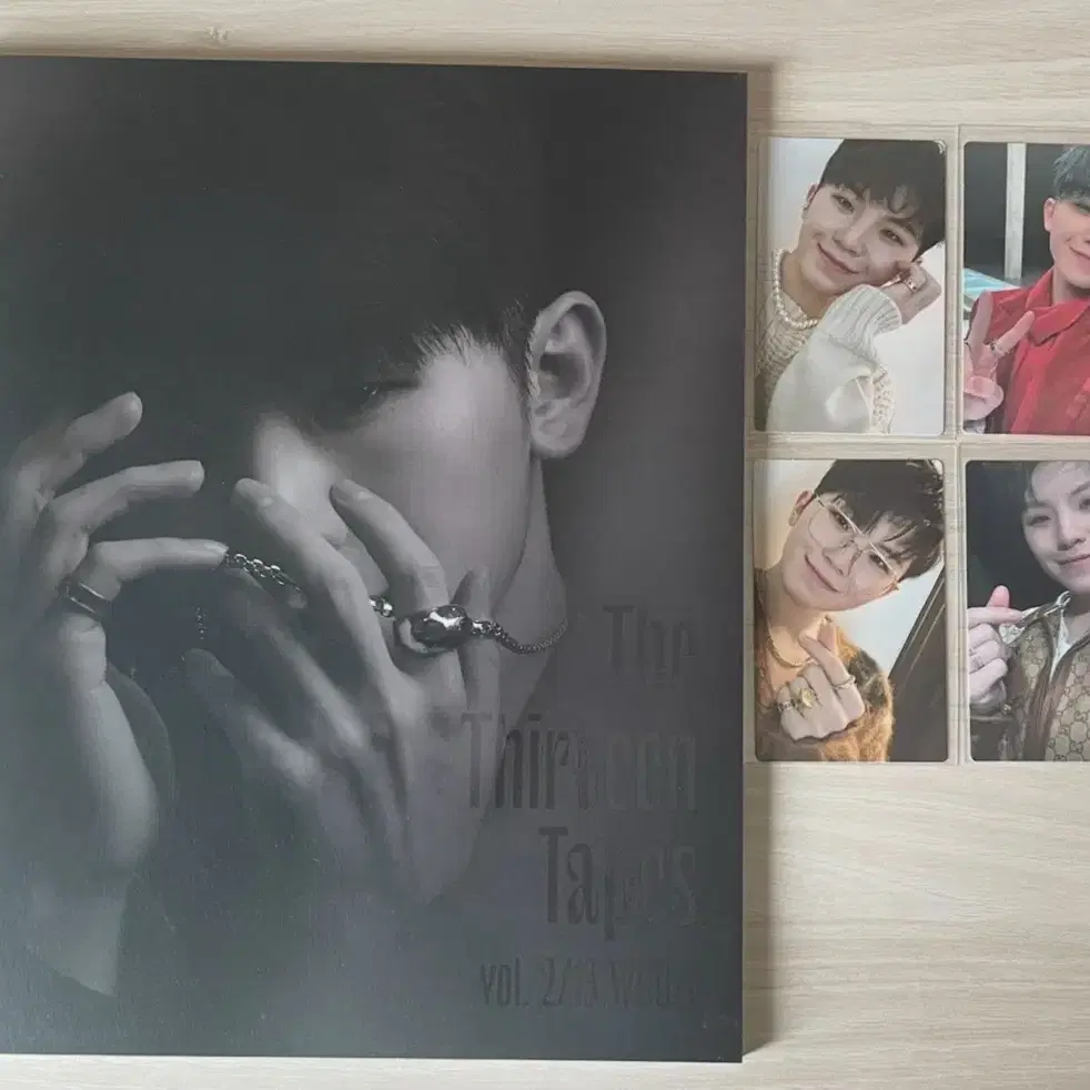 SEVENTEEN WOOZI Photobook Photocard The Thirteen Tapes TTT
