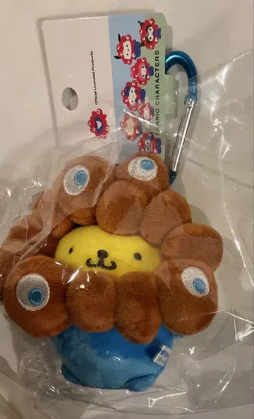 미야쿠미야쿠 봉제 인형 폼폼푸딩 카라비너가 달린 봉제 인형 키링