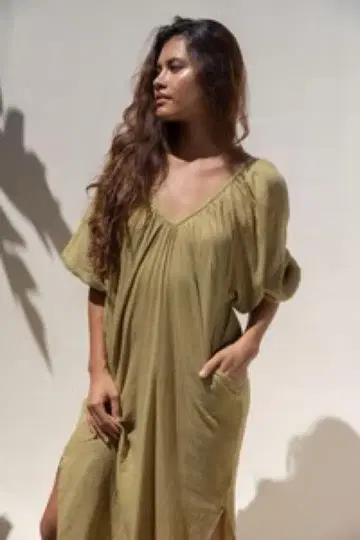 GILLIA IMARI COVERUP 올리브색