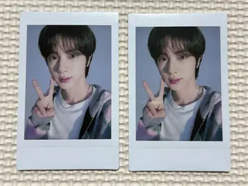 BTS JIN 인스턴트 포토 카드