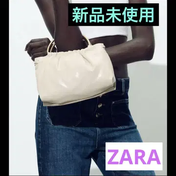 자라 메탈 핸들 미니 볼링 백 숄더 핸드백