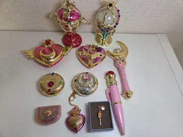 세일러문 캐릭터 굿즈 컴팩트 스틱 목걸이