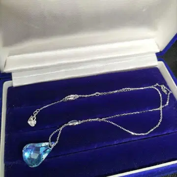 SWAROVSKI 목걸이 단품 약 24cm 스와로브스키 탑 대