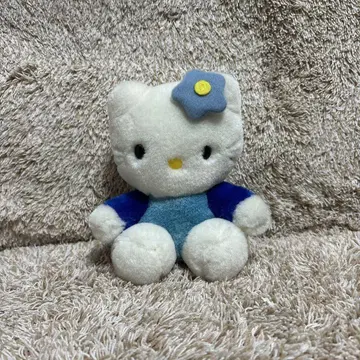 헬로키티 봉제 인형 꽃 장식 레트로