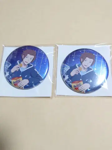 월드 트리거 POP UP STORE 캔뱃지 진 유이치 2개
