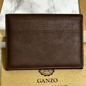 미사용품 GANZO 간조 명함지갑 카드 케이스 카드 홀더