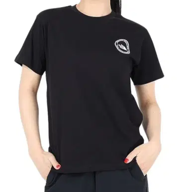 THE NORTH FACE 여성용 블랙 티셔츠 LL 사이즈, 새상품!
