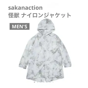 사카낙션 NYLON JACKET "HAZY" 남성용 미사용