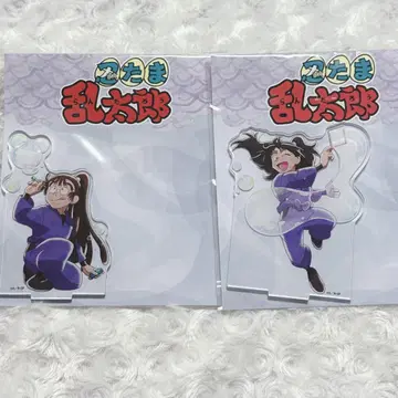 닌타마 란타로 세가 럭키 쿠지 샤봉 구슬 아크릴 스탠드 쿠쿠치 오하마