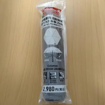 콜맨 우천 겸용 자동개폐식 접이식 우산 55cm 미사용