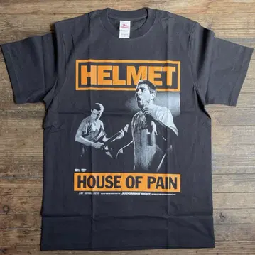 새상품 HELMET HOUSE OF PAIN 티 밴딩 티셔츠