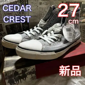 CEDAR CREST 하이컷 스니커즈 더블 페이스 27cm 그레이