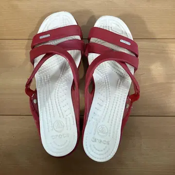 크록스 사이 플러스 레드