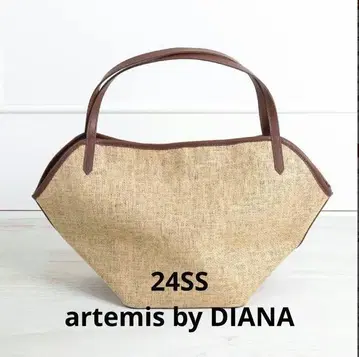 24SS artemis by DIANA 페이퍼 소재 토트백