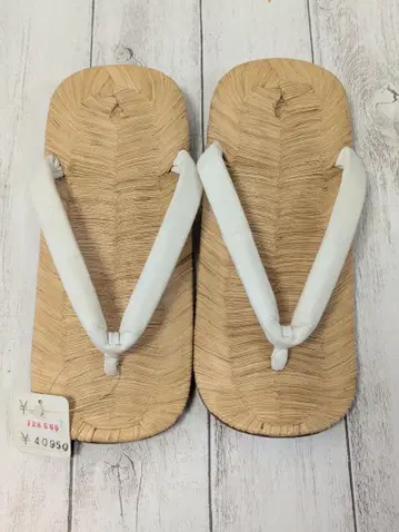 남성용 조리 셋타 일본 나막신 레트로 하나오 화이트 일본 의류