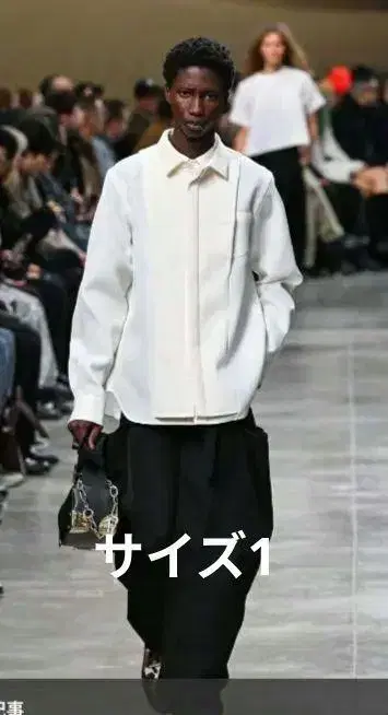 sacai 사카이 2025 aw Double Faced shirt 블랙