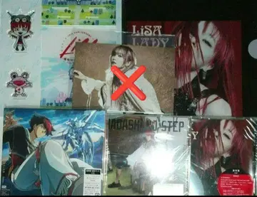 LiSA 아크릴 스탠드 CD 3장