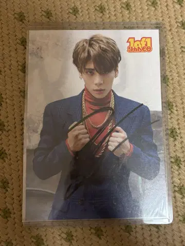 SHINee 종현 사인 포함 엽서