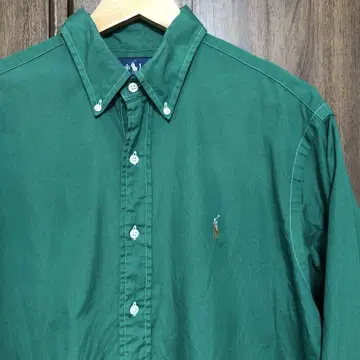 RALPH LAUREN 랄프 로렌 BD 셔츠 16 L 그린