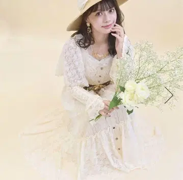 레이스 x 쉬폰 드레스풍 원피스
