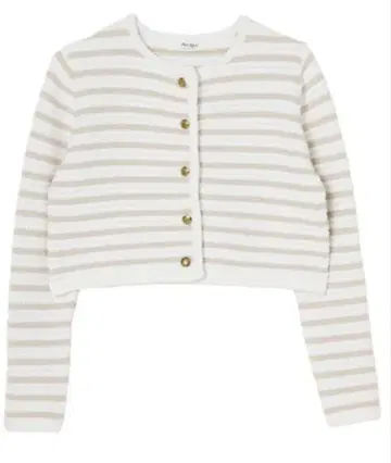 Her lip to Muriel Stripe Knit Jacket