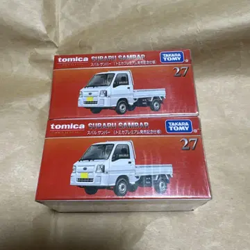 최초 한정판 프리미엄 토미카 SUBARU SAMBAR