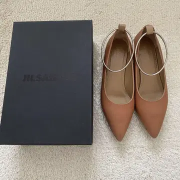 JIL SANDER 질 샌더 앵클릿 발레리나 슈즈