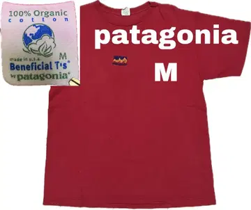 patagonia 100% Organic Cotton 티셔츠 M 자수