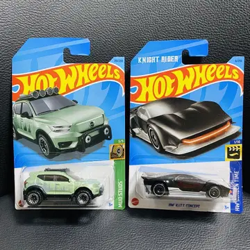 Hot Wheels 미니카 2세트 XC40 & K.I.T.T.