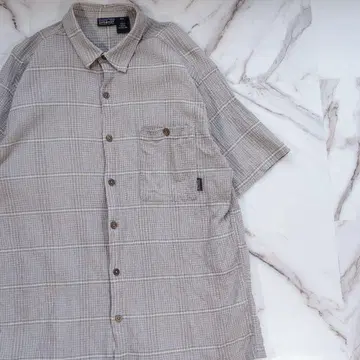 S03 Patagonia A/C Yarn-Dye 셔츠 L 포르투갈
