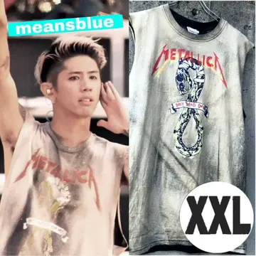 XXL 나기사엔 메탈리카 블리치 T-shirt