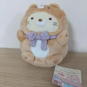 새상품 스미코구라시 모아모아 봉제 인형 집에서 곰 카페 고양이