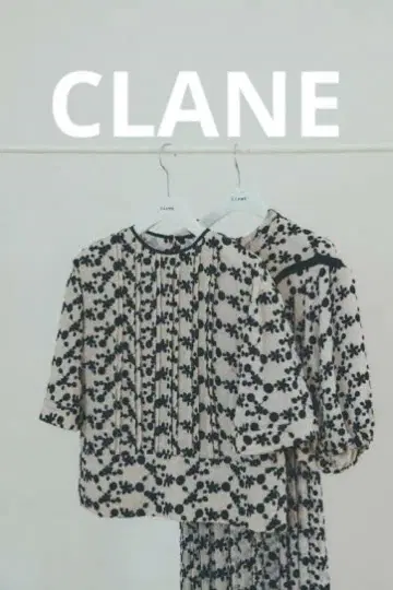 클라네 CLANE EMBROIDERY FLOWER TOPS