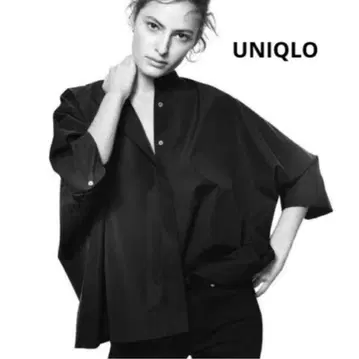 택 포함 새상품 UNIQLO +J 수피마 코튼 돌먼 슬리브 셔츠
