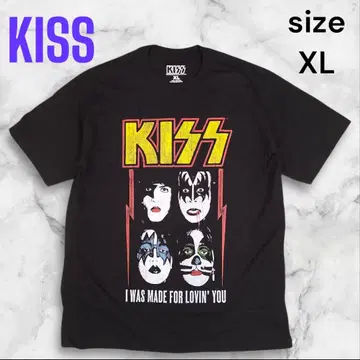 새상품 KISS T셔츠 블랙 XL 밴드T 락 페스티벌 생일 선물