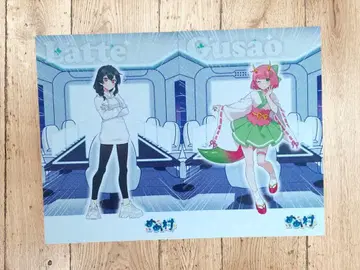 메메무라/mmmr POPUP/팝업 Latte/구사오 엽서