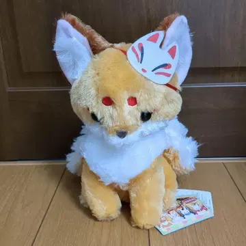 쵸네비와 여우 구미 봉제 인형